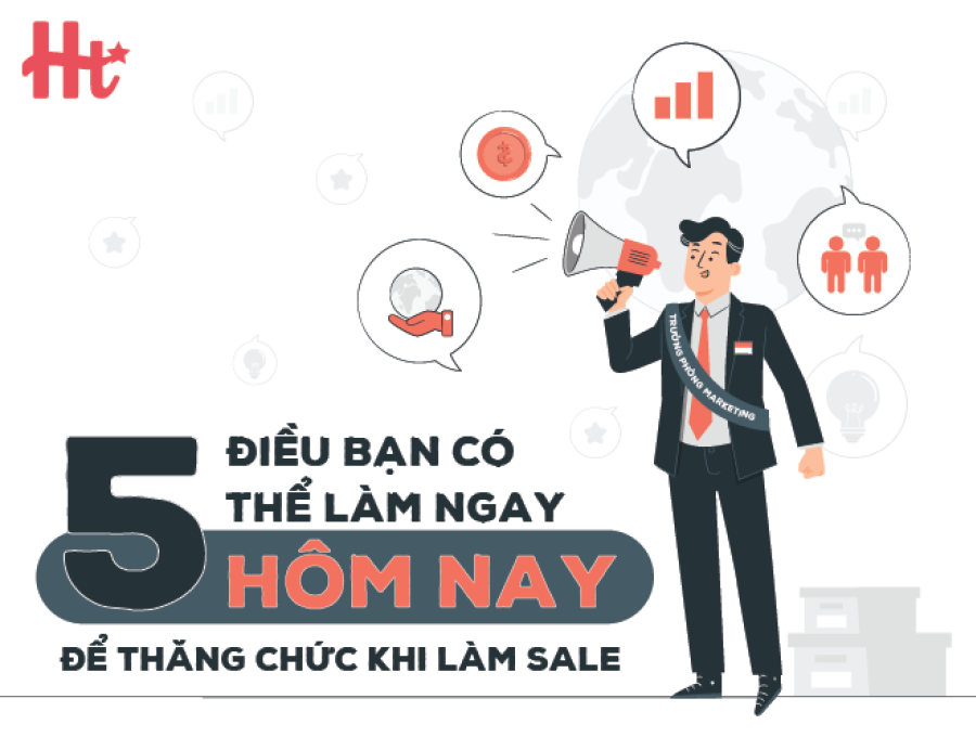 5 điều bạn có thể làm ngay hôm nay để được thăng chức khi làm sales